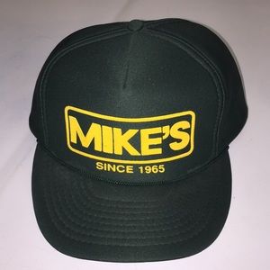 men’s vintage deadstock hat cap “mikes” snapback